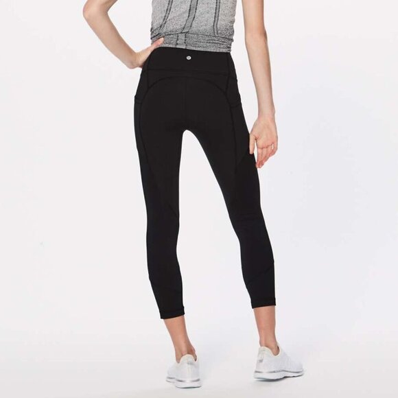 Lululemon All The Right Places Crop II *23" Black Leggings - Picture 2 of 15